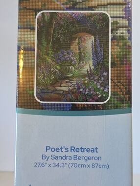 Diamond Art Club "Poet's Retreat" by Sandra Bergeron - NEW Sealed Discontinued